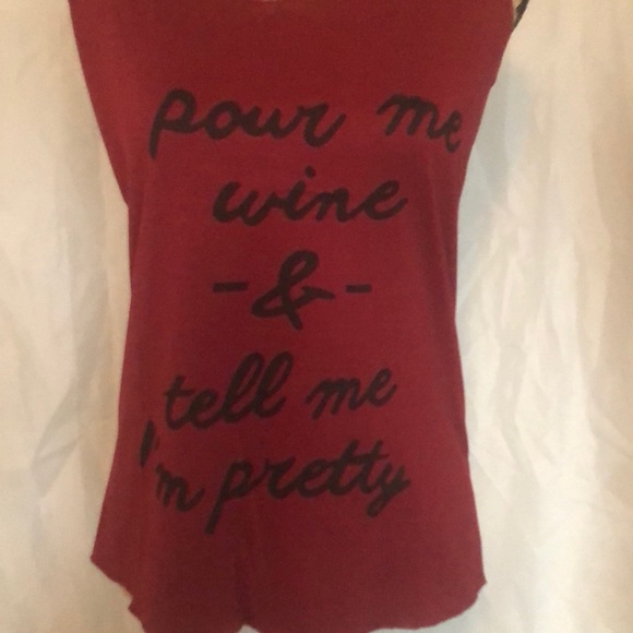 🆕 Pour Me Wine O-Neck Tank - Picture 6 of 7
